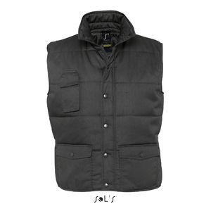 Bodywarmer personnalisable | Worky Gris foncé