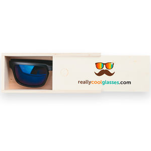 Boite pour lunettes publicitaire | Gafas Wood