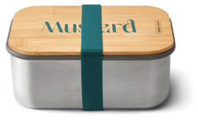 Boîte sandwich Large inox Black+Blum personnalisable Turquoise