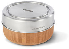 Bol lunch verre 750 ml publicitaire Marron