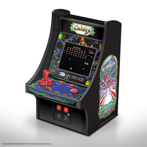 Borne d'arcade collector publicitaire | Micro Player Galaga™ Noir