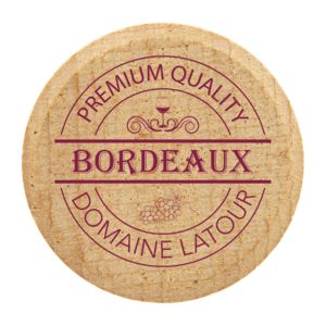 Bouchon vin publicitaire | Natural 5