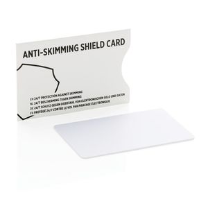 Bouclier anti-RFID personnalisé | Guar Blanc