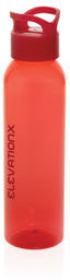Bouteille 650 ml rPET RCS Oasis personnalisée Rouge