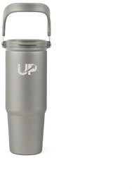 Bouteille isotherme 880 ml inox RCS Eos personnalisable Gris