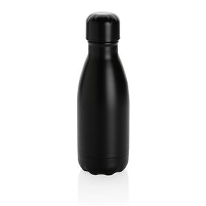 Bouteille isotherme publicitaire en acier 260ml Black