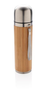 Bouteille isotherme bambou publicitaire | Baoba Brown