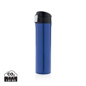 Bouteille verrouillage facile 450 ml publicitaire Bleu