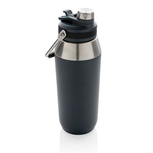 Bouteille personnalisée isotherme 1L avec bouchon Navy