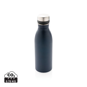 Bouteille en acier inoxydable 500 ml publicitaire Bleu marine