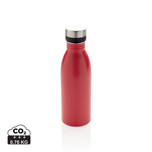 Bouteille en acier inoxydable 500 ml publicitaire Rouge