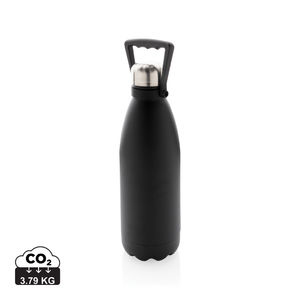 Bouteille isotherme 1,5 L publicitaire Noir