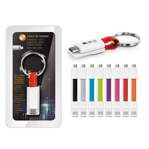 Câble de chargement USB publicitaire | Micro