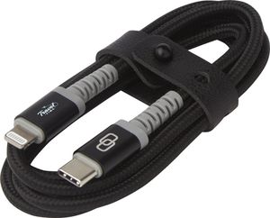 Câble USB-C lightning publicitaire Noir