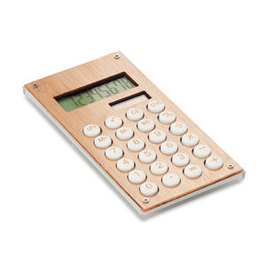 Calculatrice publicitaire | Calcubam Wood