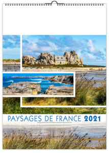 Calendrier illustré publicitaire | Paysage de France XXL 1