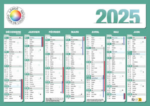 Calendriers bancaires publicitaires