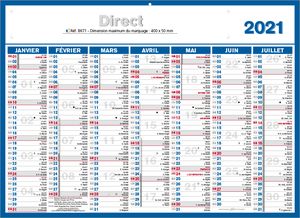 calendrier bancaire personnalisé