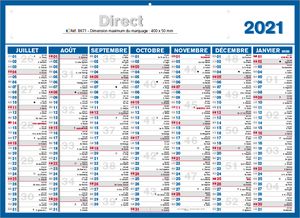 calendrier bancaire personnalisé 1