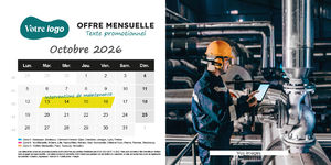 Calendrier chevalet personnalisé 11