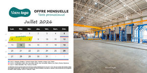 Calendrier chevalet personnalisé 8
