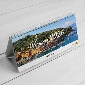 Calendrier chevalet personnalisé|10.5 x 21 cm 13