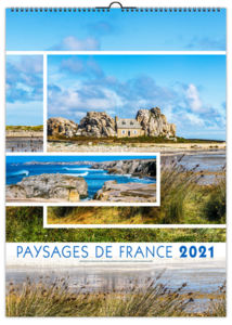 Calendrier à feuillets publicitaire | Paysages de France S