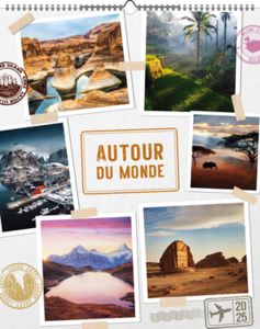 Calendrier illustré personnalisé | Autour du Monde 11