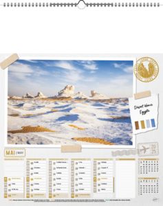 Calendrier illustré personnalisé | Autour du Monde 5