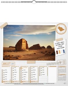 Calendrier illustré personnalisé | Autour du Monde 7