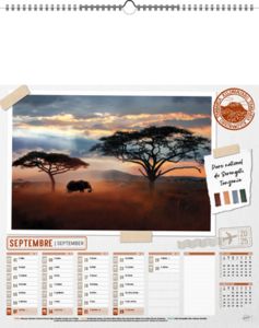 Calendrier illustré personnalisé | Autour du Monde 9