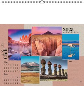 Calendrier illustré publicitaire | Colors 1