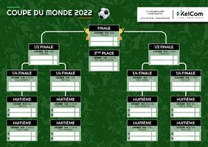Calendrier des matchs personnalisé | Coupe du monde 2022 | KelCom 2