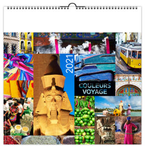 Calendrier mural publicitaire | Couleur Voyage 1