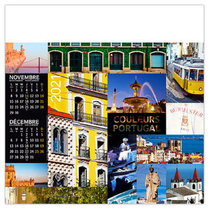 Calendrier mural publicitaire | Couleur Voyage 7