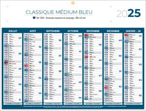 Calendrier publicitaire medium | Classique Medium 1