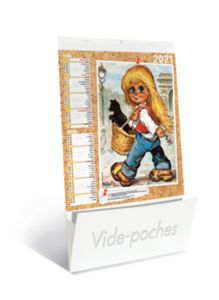 calendrier vide poche images enfant 2