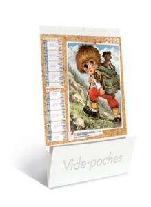 calendrier vide poche images enfant 5