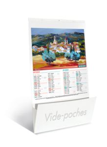 calendrier vide poches aquarelle 5