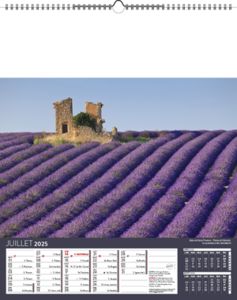 calendriers à feuillets paysage de France 7