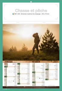 calendriers chasse et pèche