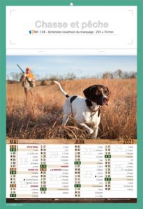 calendriers chasse et pèche 2