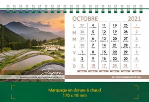 calendriers chevalets images du monde 10