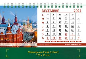 calendriers chevalets images du monde 12