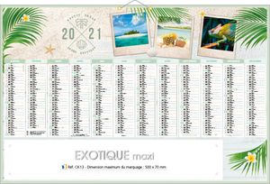 Calendriers exotiques