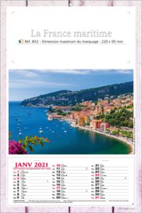 calendriers France maritime