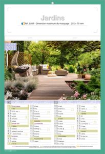 calendriers jardins 2