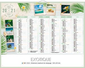calendriers paysages