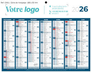 calendriers petit format