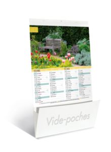 calendriers vide poche jardins 5